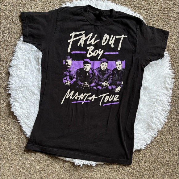 Tilted Fallout Boys T-shirt 2018 Manta Tour Womens Size Medium - Picture 1 of 5